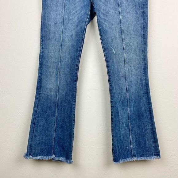 DL1961 Lara Instasculpt Cropped Flare Jean - Davidson Wash - Picture 5 of 8